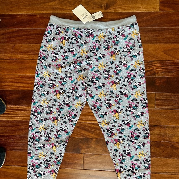 VERA BRADLEY DISNEY BANDED JOGGER PAJAMA PANTS:NWT MICKEY MOUSE FAMILY FUN (M) - Picture 10 of 12